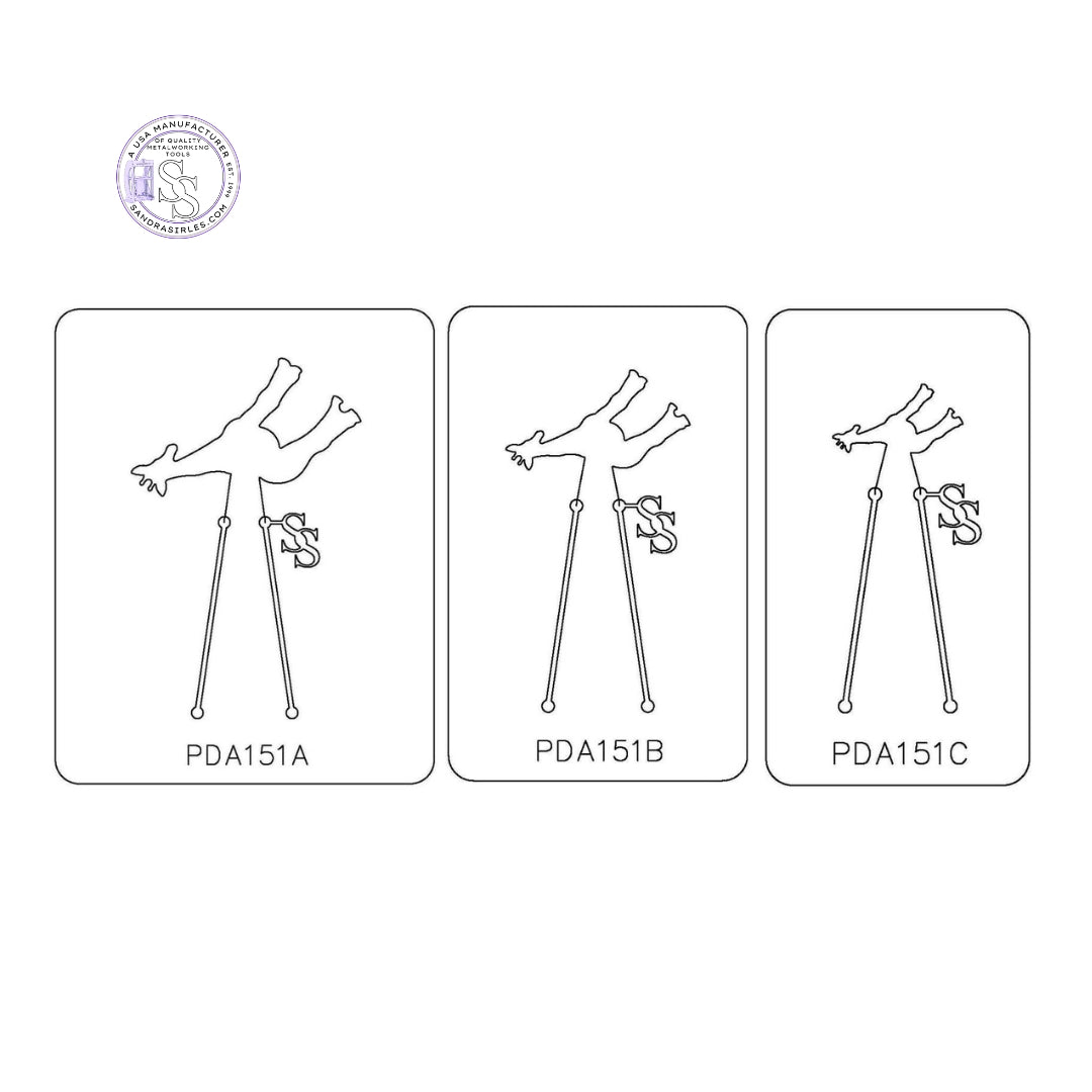 PANCAKE DIE PDA151 GIRAFFE STANDING